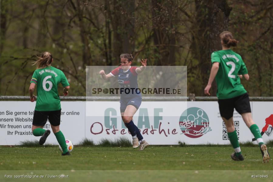 sport, action, Sportgelände, SB DJK Würzburg, Fussball, Frauen BOL, FFC Adelsberg-Karsbach, BFV, Adelsberg, 15. Spieltag, 05.04.2025 - Bild-ID: 2476945