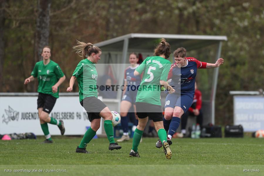 sport, action, Sportgelände, SB DJK Würzburg, Fussball, Frauen BOL, FFC Adelsberg-Karsbach, BFV, Adelsberg, 15. Spieltag, 05.04.2025 - Bild-ID: 2476946