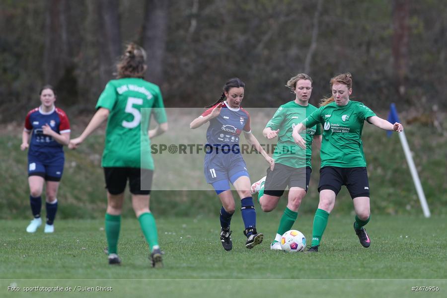 sport, action, Sportgelände, SB DJK Würzburg, Fussball, Frauen BOL, FFC Adelsberg-Karsbach, BFV, Adelsberg, 15. Spieltag, 05.04.2025 - Bild-ID: 2476956