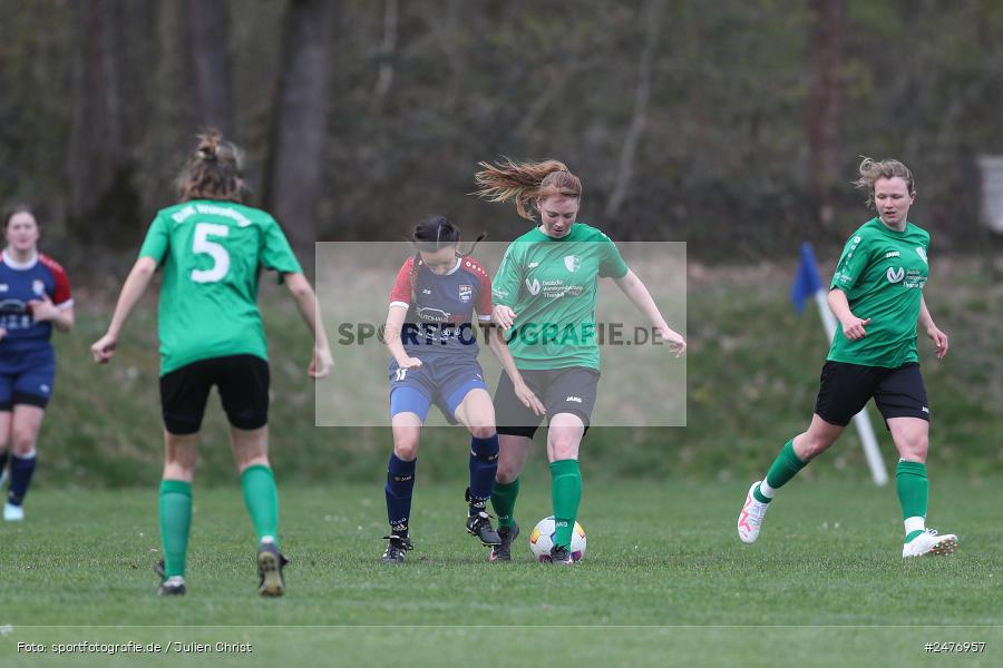 sport, action, Sportgelände, SB DJK Würzburg, Fussball, Frauen BOL, FFC Adelsberg-Karsbach, BFV, Adelsberg, 15. Spieltag, 05.04.2025 - Bild-ID: 2476957