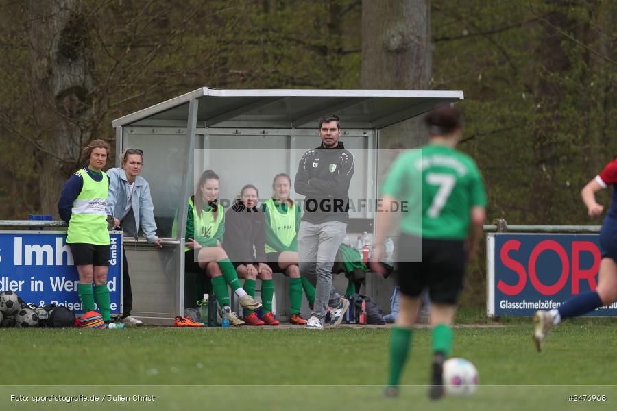 sport, action, Sportgelände, SB DJK Würzburg, Fussball, Frauen BOL, FFC Adelsberg-Karsbach, BFV, Adelsberg, 15. Spieltag, 05.04.2025 - Bild-ID: 2476968