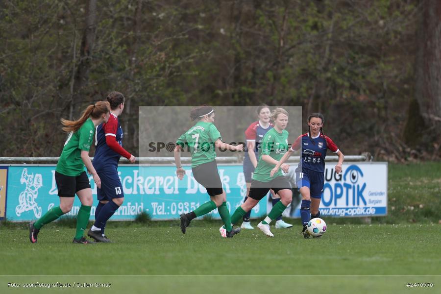 sport, action, Sportgelände, SB DJK Würzburg, Fussball, Frauen BOL, FFC Adelsberg-Karsbach, BFV, Adelsberg, 15. Spieltag, 05.04.2025 - Bild-ID: 2476976