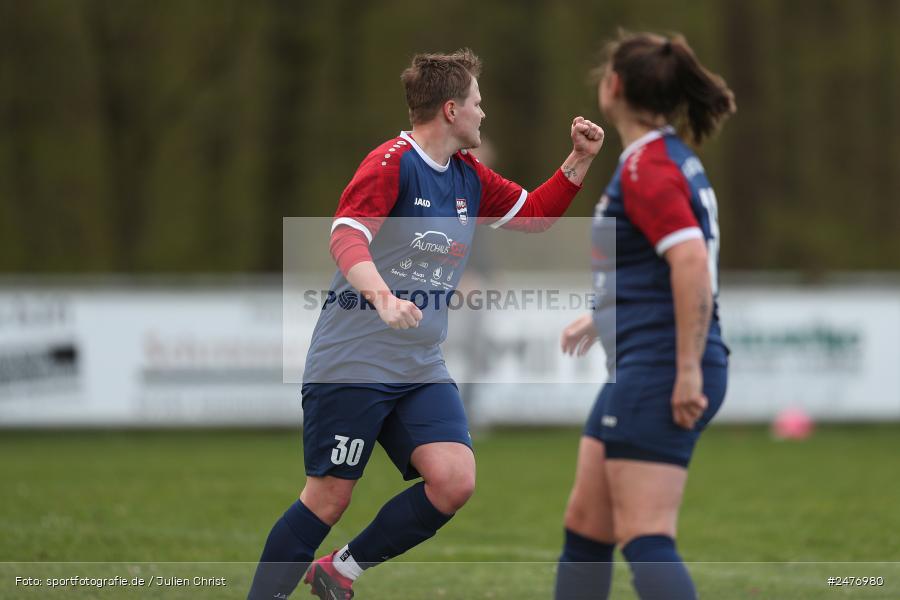 sport, action, Sportgelände, SB DJK Würzburg, Fussball, Frauen BOL, FFC Adelsberg-Karsbach, BFV, Adelsberg, 15. Spieltag, 05.04.2025 - Bild-ID: 2476980