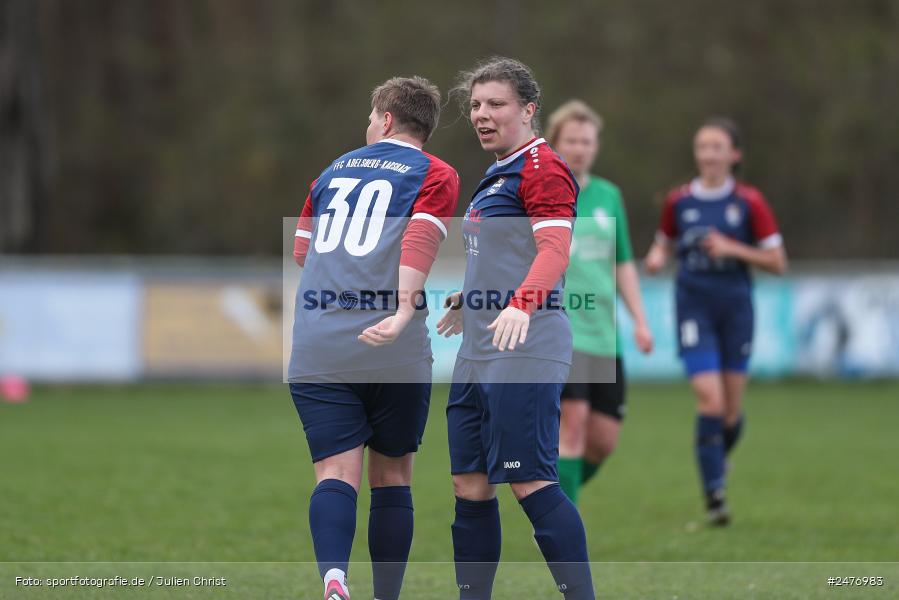 sport, action, Sportgelände, SB DJK Würzburg, Fussball, Frauen BOL, FFC Adelsberg-Karsbach, BFV, Adelsberg, 15. Spieltag, 05.04.2025 - Bild-ID: 2476983