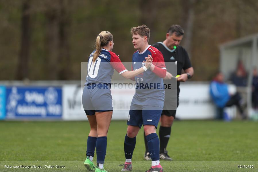 sport, action, Sportgelände, SB DJK Würzburg, Fussball, Frauen BOL, FFC Adelsberg-Karsbach, BFV, Adelsberg, 15. Spieltag, 05.04.2025 - Bild-ID: 2476985