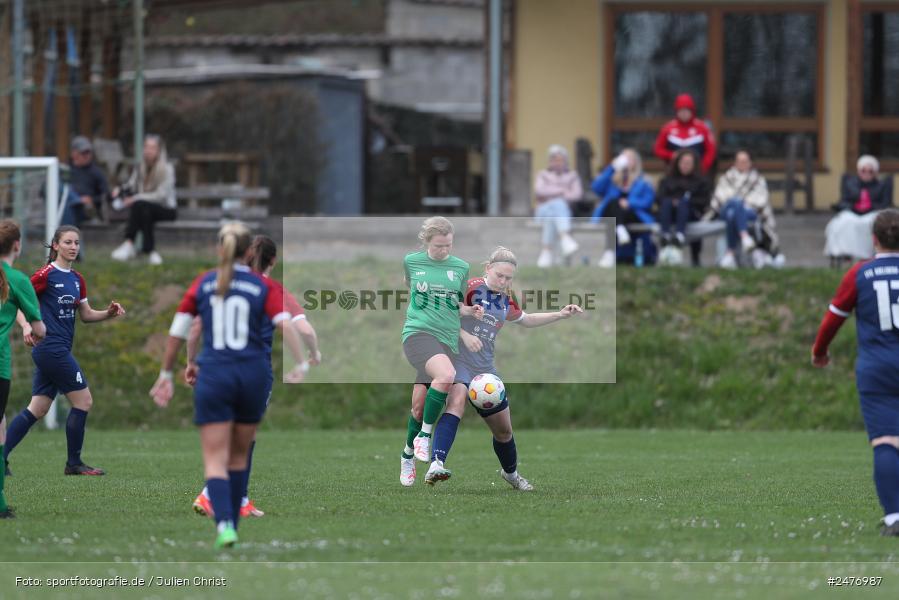 sport, action, Sportgelände, SB DJK Würzburg, Fussball, Frauen BOL, FFC Adelsberg-Karsbach, BFV, Adelsberg, 15. Spieltag, 05.04.2025 - Bild-ID: 2476987