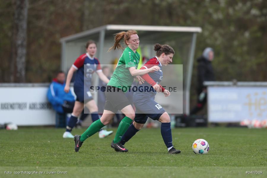 sport, action, Sportgelände, SB DJK Würzburg, Fussball, Frauen BOL, FFC Adelsberg-Karsbach, BFV, Adelsberg, 15. Spieltag, 05.04.2025 - Bild-ID: 2477009 sport, action, Sportgelände, SB DJK Würzburg, Fussball, Frauen BOL, FFC Adelsberg-Karsbach, BFV, Adelsberg, 15. Spieltag, 05.04.2025 - Bild-ID: 2477009