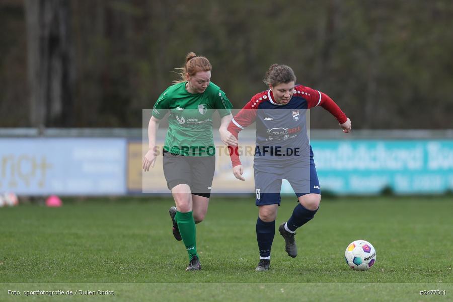 sport, action, Sportgelände, SB DJK Würzburg, Fussball, Frauen BOL, FFC Adelsberg-Karsbach, BFV, Adelsberg, 15. Spieltag, 05.04.2025 - Bild-ID: 2477011 sport, action, Sportgelände, SB DJK Würzburg, Fussball, Frauen BOL, FFC Adelsberg-Karsbach, BFV, Adelsberg, 15. Spieltag, 05.04.2025 - Bild-ID: 2477011