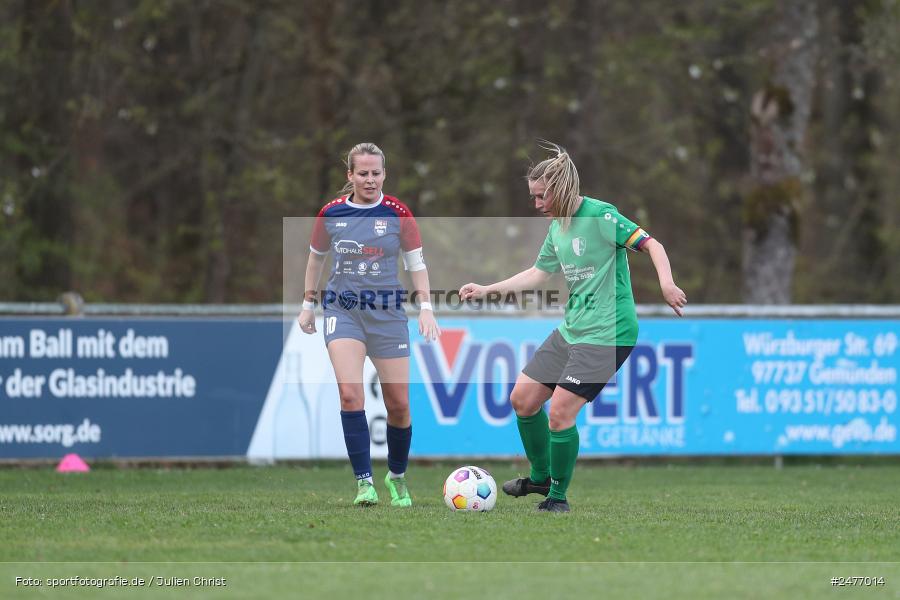 sport, action, Sportgelände, SB DJK Würzburg, Fussball, Frauen BOL, FFC Adelsberg-Karsbach, BFV, Adelsberg, 15. Spieltag, 05.04.2025 - Bild-ID: 2477014