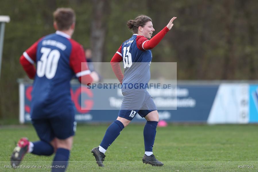 sport, action, Sportgelände, SB DJK Würzburg, Fussball, Frauen BOL, FFC Adelsberg-Karsbach, BFV, Adelsberg, 15. Spieltag, 05.04.2025 - Bild-ID: 2477016