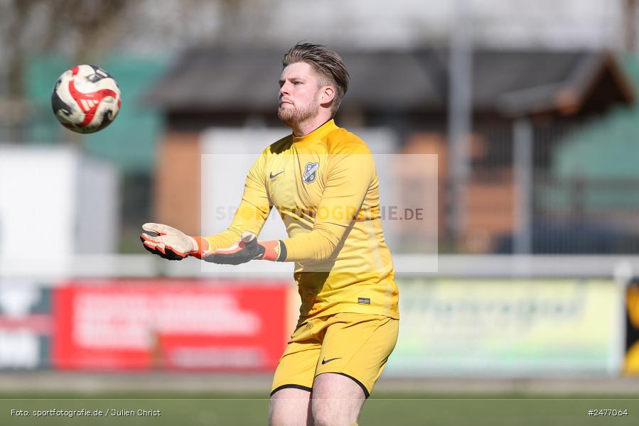 sport, action, Sportgelände, Kreisliga Würzburg Gr. 2, Karlstadt, Fussball, FV Karlstadt, FSV Esselbach-Steinmark, BFV, 24. Spieltag, 06.04.2025 - Bild-ID: 2477064
