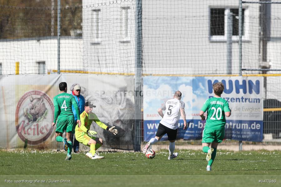 sport, action, Sportgelände, Kreisliga Würzburg Gr. 2, Karlstadt, Fussball, FV Karlstadt, FSV Esselbach-Steinmark, BFV, 24. Spieltag, 06.04.2025 - Bild-ID: 2477080 sport, action, Sportgelände, Kreisliga Würzburg Gr. 2, Karlstadt, Fussball, FV Karlstadt, FSV Esselbach-Steinmark, BFV, 24. Spieltag, 06.04.2025 - Bild-ID: 2477080