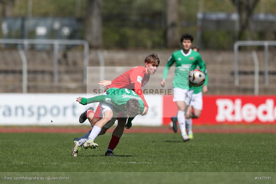 sport, action, Schweinfurt, Sachs Stadion, SV Rot-Weiss Walldorf, RWW, Hauptrunde Liga B Gruppe C, Fussball, FCS, DFB Nachwuchsliga, DFB, 9. Spieltag, 1. FC Schweinfurt 1905, 06.04.2025 - Bild-ID: 2477291 sport, action, Schweinfurt, Sachs Stadion, SV Rot-Weiss Walldorf, RWW, Hauptrunde Liga B Gruppe C, Fussball, FCS, DFB Nachwuchsliga, DFB, 9. Spieltag, 1. FC Schweinfurt 1905, 06.04.2025 - Bild-ID: 2477291
