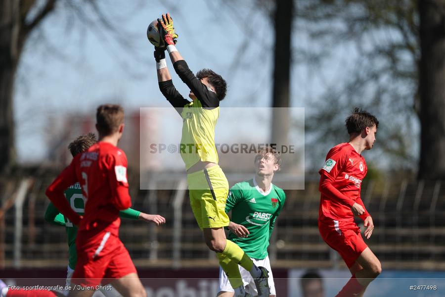 sport, action, Schweinfurt, Sachs Stadion, SV Rot-Weiss Walldorf, RWW, Hauptrunde Liga B Gruppe C, Fussball, FCS, DFB Nachwuchsliga, DFB, 9. Spieltag, 1. FC Schweinfurt 1905, 06.04.2025 - Bild-ID: 2477498 sport, action, Schweinfurt, Sachs Stadion, SV Rot-Weiss Walldorf, RWW, Hauptrunde Liga B Gruppe C, Fussball, FCS, DFB Nachwuchsliga, DFB, 9. Spieltag, 1. FC Schweinfurt 1905, 06.04.2025 - Bild-ID: 2477498
