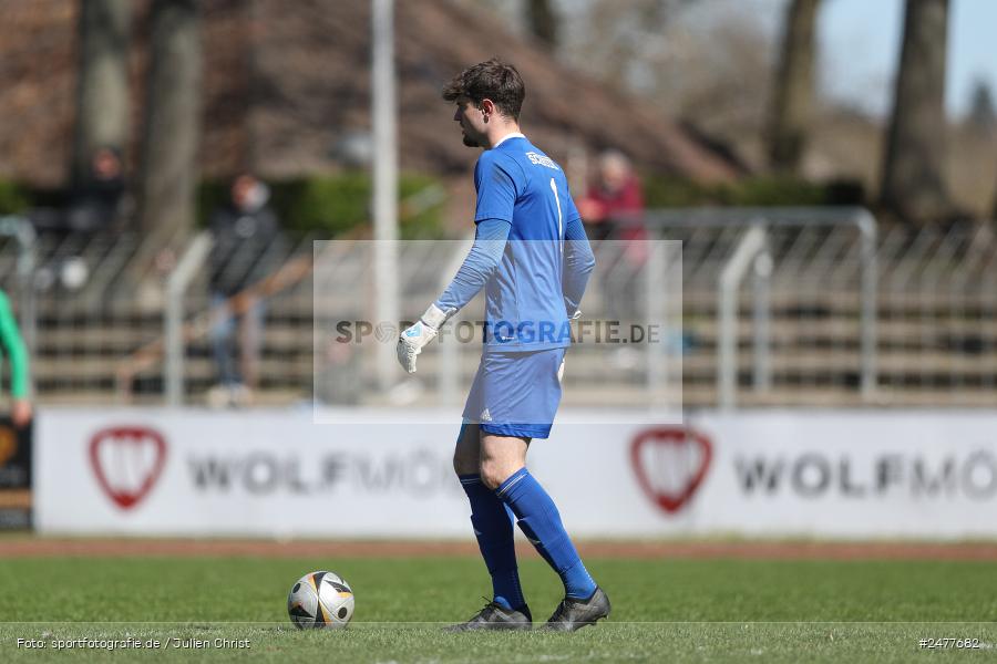 sport, action, Schweinfurt, Sachs Stadion, SV Rot-Weiss Walldorf, RWW, Hauptrunde Liga B Gruppe C, Fussball, FCS, DFB Nachwuchsliga, DFB, 9. Spieltag, 1. FC Schweinfurt 1905, 06.04.2025 - Bild-ID: 2477682