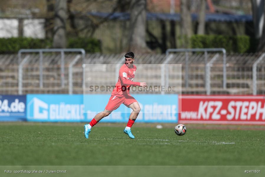 sport, action, Schweinfurt, Sachs Stadion, SV Rot-Weiss Walldorf, RWW, Hauptrunde Liga B Gruppe C, Fussball, FCS, DFB Nachwuchsliga, DFB, 9. Spieltag, 1. FC Schweinfurt 1905, 06.04.2025 - Bild-ID: 2477801 sport, action, Schweinfurt, Sachs Stadion, SV Rot-Weiss Walldorf, RWW, Hauptrunde Liga B Gruppe C, Fussball, FCS, DFB Nachwuchsliga, DFB, 9. Spieltag, 1. FC Schweinfurt 1905, 06.04.2025 - Bild-ID: 2477801