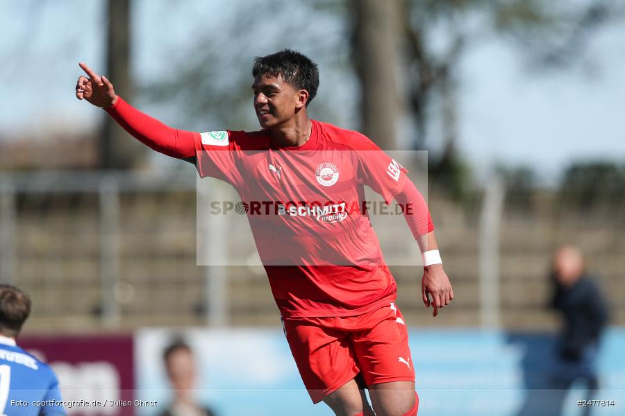 sport, action, Schweinfurt, Sachs Stadion, SV Rot-Weiss Walldorf, RWW, Hauptrunde Liga B Gruppe C, Fussball, FCS, DFB Nachwuchsliga, DFB, 9. Spieltag, 1. FC Schweinfurt 1905, 06.04.2025 - Bild-ID: 2477814 sport, action, Schweinfurt, Sachs Stadion, SV Rot-Weiss Walldorf, RWW, Hauptrunde Liga B Gruppe C, Fussball, FCS, DFB Nachwuchsliga, DFB, 9. Spieltag, 1. FC Schweinfurt 1905, 06.04.2025 - Bild-ID: 2477814