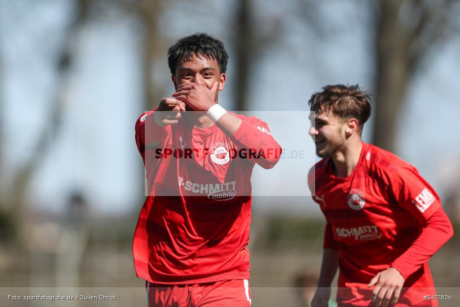 sport, action, Schweinfurt, Sachs Stadion, SV Rot-Weiss Walldorf, RWW, Hauptrunde Liga B Gruppe C, Fussball, FCS, DFB Nachwuchsliga, DFB, 9. Spieltag, 1. FC Schweinfurt 1905, 06.04.2025 - Bild-ID: 2477826 sport, action, Schweinfurt, Sachs Stadion, SV Rot-Weiss Walldorf, RWW, Hauptrunde Liga B Gruppe C, Fussball, FCS, DFB Nachwuchsliga, DFB, 9. Spieltag, 1. FC Schweinfurt 1905, 06.04.2025 - Bild-ID: 2477826