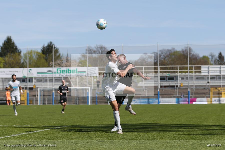 Stadion am Schönbusch, Aschaffenburg, 12.04.2025, sport, action, BFV, Fussball, 29. Spieltag, Regionalliga Bayern, TSV, SVA, TSV Buchbach, SV Viktoria Aschaffenburg - Bild-ID: 2477883 Stadion am Schönbusch, Aschaffenburg, 12.04.2025, sport, action, BFV, Fussball, 29. Spieltag, Regionalliga Bayern, TSV, SVA, TSV Buchbach, SV Viktoria Aschaffenburg - Bild-ID: 2477883