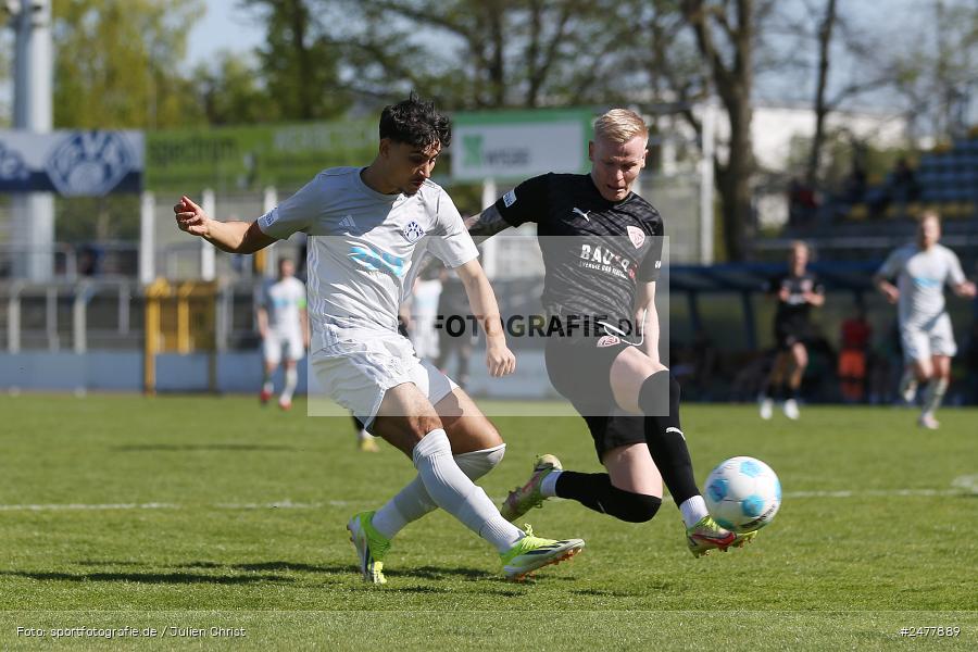 Stadion am Schönbusch, Aschaffenburg, 12.04.2025, sport, action, BFV, Fussball, 29. Spieltag, Regionalliga Bayern, TSV, SVA, TSV Buchbach, SV Viktoria Aschaffenburg - Bild-ID: 2477889 Stadion am Schönbusch, Aschaffenburg, 12.04.2025, sport, action, BFV, Fussball, 29. Spieltag, Regionalliga Bayern, TSV, SVA, TSV Buchbach, SV Viktoria Aschaffenburg - Bild-ID: 2477889