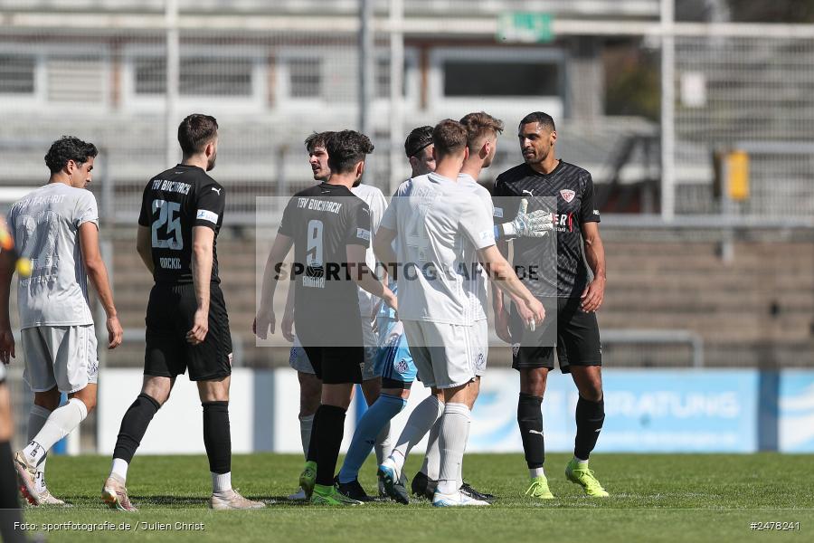 sport, action, TSV Buchbach, TSV, Stadion am Schönbusch, SVA, SV Viktoria Aschaffenburg, Regionalliga Bayern, Fussball, BFV, Aschaffenburg, 29. Spieltag, 12.04.2025 - Bild-ID: 2478241 sport, action, TSV Buchbach, TSV, Stadion am Schönbusch, SVA, SV Viktoria Aschaffenburg, Regionalliga Bayern, Fussball, BFV, Aschaffenburg, 29. Spieltag, 12.04.2025 - Bild-ID: 2478241