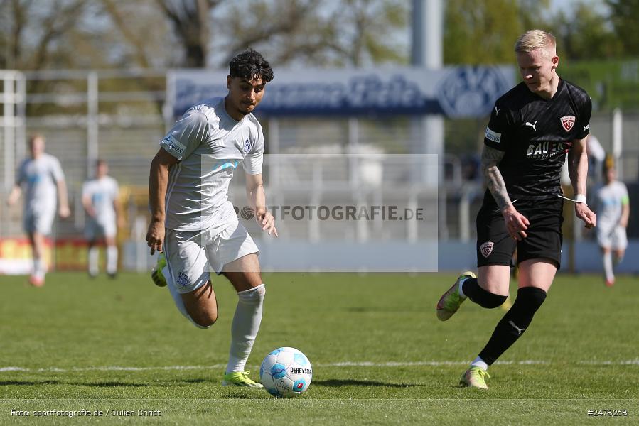 Stadion am Schönbusch, Aschaffenburg, 12.04.2025, sport, action, BFV, Fussball, 29. Spieltag, Regionalliga Bayern, TSV, SVA, TSV Buchbach, SV Viktoria Aschaffenburg - Bild-ID: 2478268 Stadion am Schönbusch, Aschaffenburg, 12.04.2025, sport, action, BFV, Fussball, 29. Spieltag, Regionalliga Bayern, TSV, SVA, TSV Buchbach, SV Viktoria Aschaffenburg - Bild-ID: 2478268