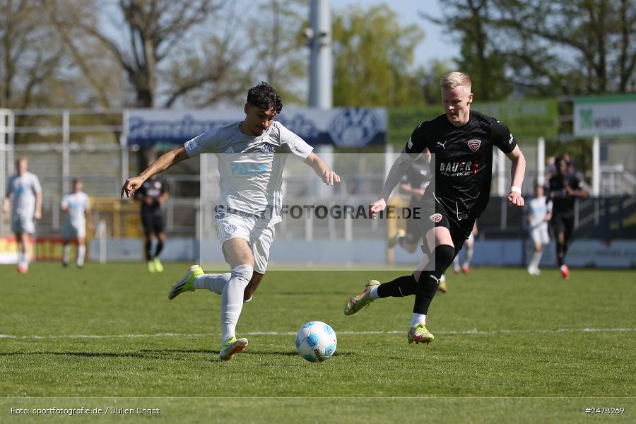 Stadion am Schönbusch, Aschaffenburg, 12.04.2025, sport, action, BFV, Fussball, 29. Spieltag, Regionalliga Bayern, TSV, SVA, TSV Buchbach, SV Viktoria Aschaffenburg - Bild-ID: 2478269 Stadion am Schönbusch, Aschaffenburg, 12.04.2025, sport, action, BFV, Fussball, 29. Spieltag, Regionalliga Bayern, TSV, SVA, TSV Buchbach, SV Viktoria Aschaffenburg - Bild-ID: 2478269