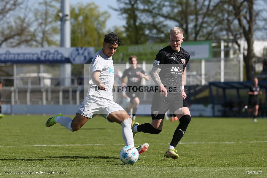 Stadion am Schönbusch, Aschaffenburg, 12.04.2025, sport, action, BFV, Fussball, 29. Spieltag, Regionalliga Bayern, TSV, SVA, TSV Buchbach, SV Viktoria Aschaffenburg - Bild-ID: 2478270 Stadion am Schönbusch, Aschaffenburg, 12.04.2025, sport, action, BFV, Fussball, 29. Spieltag, Regionalliga Bayern, TSV, SVA, TSV Buchbach, SV Viktoria Aschaffenburg - Bild-ID: 2478270