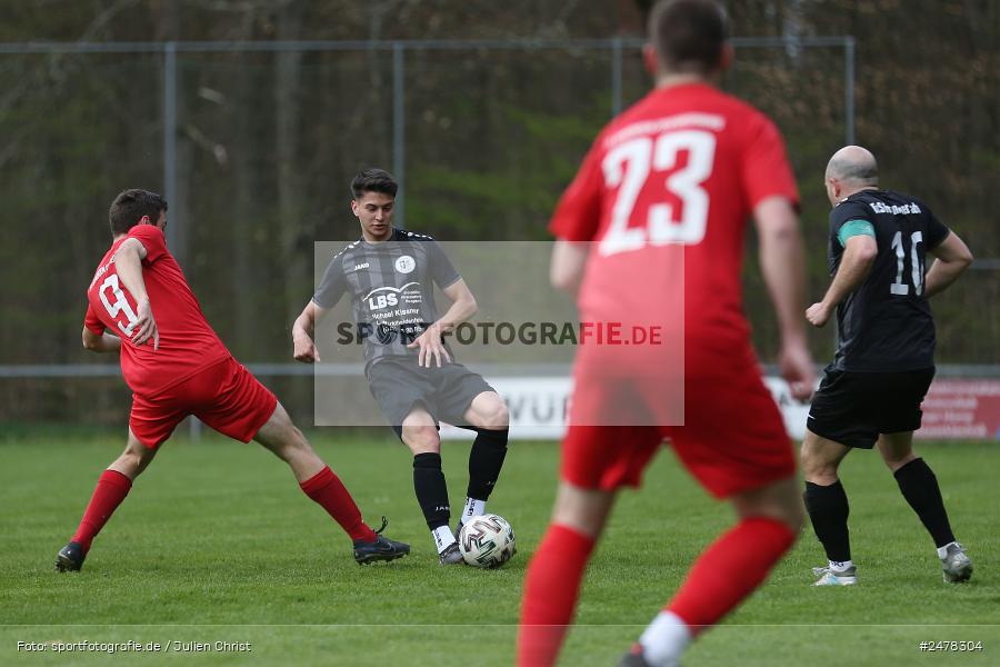 Sportgelände, Seifriedsburg, 13.04.2025, sport, action, BFV, Fussball, 25. Spieltag, Kreisliga Würzburg Gr. 2, TUS, FVGS, TuS Frammersbach II, FV Gemünden/Seifriedsburg - Bild-ID: 2478304 Sportgelände, Seifriedsburg, 13.04.2025, sport, action, BFV, Fussball, 25. Spieltag, Kreisliga Würzburg Gr. 2, TUS, FVGS, TuS Frammersbach II, FV Gemünden/Seifriedsburg - Bild-ID: 2478304