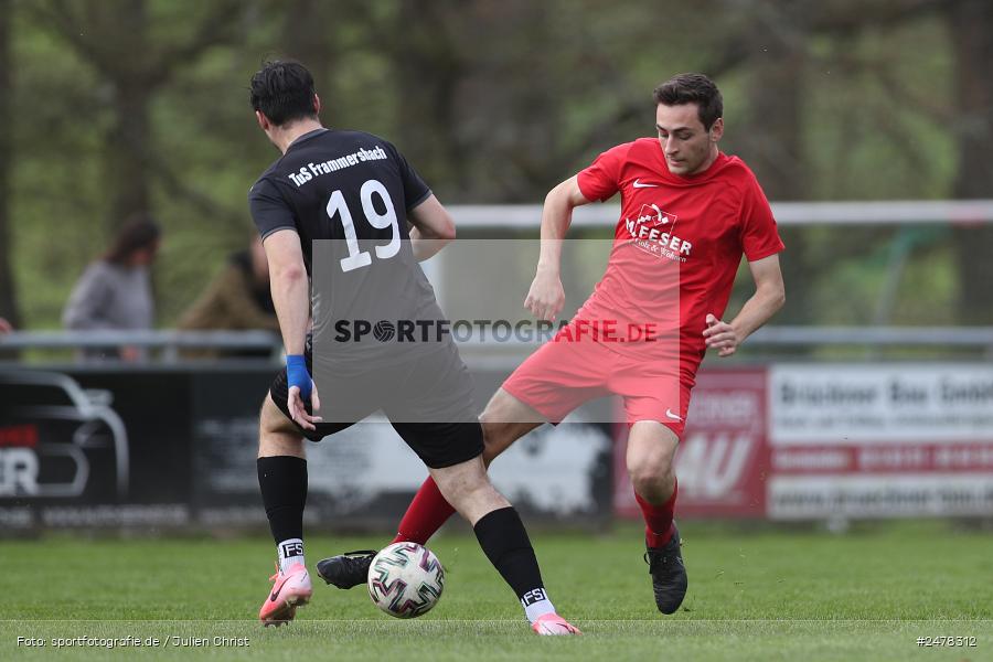 Sportgelände, Seifriedsburg, 13.04.2025, sport, action, BFV, Fussball, 25. Spieltag, Kreisliga Würzburg Gr. 2, TUS, FVGS, TuS Frammersbach II, FV Gemünden/Seifriedsburg - Bild-ID: 2478312 Sportgelände, Seifriedsburg, 13.04.2025, sport, action, BFV, Fussball, 25. Spieltag, Kreisliga Würzburg Gr. 2, TUS, FVGS, TuS Frammersbach II, FV Gemünden/Seifriedsburg - Bild-ID: 2478312