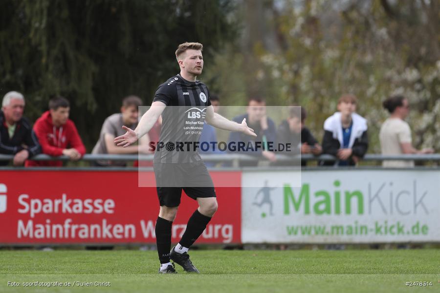 Sportgelände, Seifriedsburg, 13.04.2025, sport, action, BFV, Fussball, 25. Spieltag, Kreisliga Würzburg Gr. 2, TUS, FVGS, TuS Frammersbach II, FV Gemünden/Seifriedsburg - Bild-ID: 2478314 Sportgelände, Seifriedsburg, 13.04.2025, sport, action, BFV, Fussball, 25. Spieltag, Kreisliga Würzburg Gr. 2, TUS, FVGS, TuS Frammersbach II, FV Gemünden/Seifriedsburg - Bild-ID: 2478314