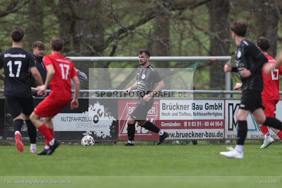 Sportgelände, Seifriedsburg, 13.04.2025, sport, action, BFV, Fussball, 25. Spieltag, Kreisliga Würzburg Gr. 2, TUS, FVGS, TuS Frammersbach II, FV Gemünden/Seifriedsburg - Bild-ID: 2478319 Sportgelände, Seifriedsburg, 13.04.2025, sport, action, BFV, Fussball, 25. Spieltag, Kreisliga Würzburg Gr. 2, TUS, FVGS, TuS Frammersbach II, FV Gemünden/Seifriedsburg - Bild-ID: 2478319