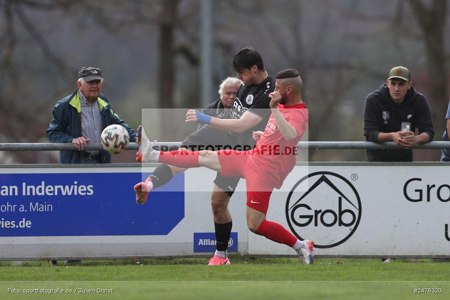 Sportgelände, Seifriedsburg, 13.04.2025, sport, action, BFV, Fussball, 25. Spieltag, Kreisliga Würzburg Gr. 2, TUS, FVGS, TuS Frammersbach II, FV Gemünden/Seifriedsburg - Bild-ID: 2478320 Sportgelände, Seifriedsburg, 13.04.2025, sport, action, BFV, Fussball, 25. Spieltag, Kreisliga Würzburg Gr. 2, TUS, FVGS, TuS Frammersbach II, FV Gemünden/Seifriedsburg - Bild-ID: 2478320