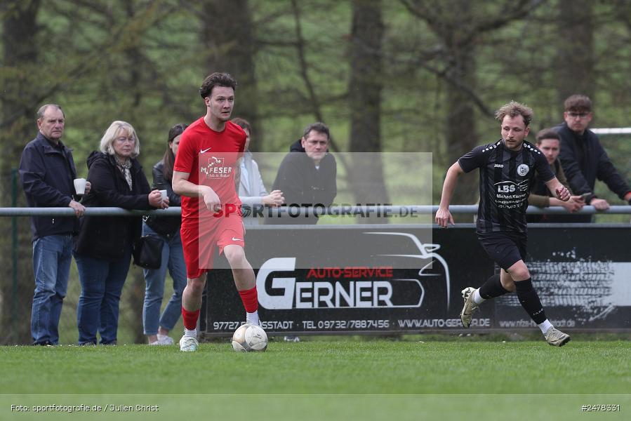 Sportgelände, Seifriedsburg, 13.04.2025, sport, action, BFV, Fussball, 25. Spieltag, Kreisliga Würzburg Gr. 2, TUS, FVGS, TuS Frammersbach II, FV Gemünden/Seifriedsburg - Bild-ID: 2478331 Sportgelände, Seifriedsburg, 13.04.2025, sport, action, BFV, Fussball, 25. Spieltag, Kreisliga Würzburg Gr. 2, TUS, FVGS, TuS Frammersbach II, FV Gemünden/Seifriedsburg - Bild-ID: 2478331
