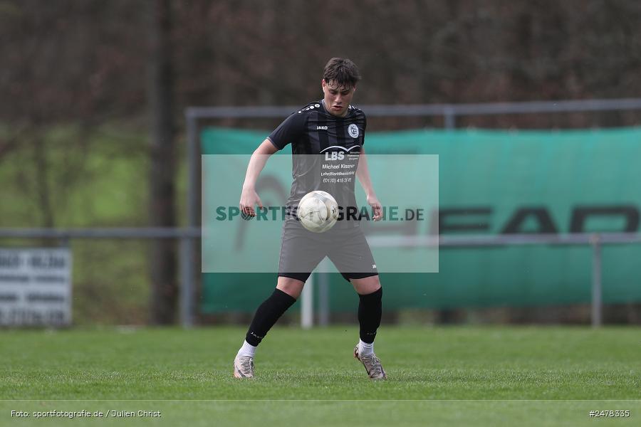 Sportgelände, Seifriedsburg, 13.04.2025, sport, action, BFV, Fussball, 25. Spieltag, Kreisliga Würzburg Gr. 2, TUS, FVGS, TuS Frammersbach II, FV Gemünden/Seifriedsburg - Bild-ID: 2478335 Sportgelände, Seifriedsburg, 13.04.2025, sport, action, BFV, Fussball, 25. Spieltag, Kreisliga Würzburg Gr. 2, TUS, FVGS, TuS Frammersbach II, FV Gemünden/Seifriedsburg - Bild-ID: 2478335