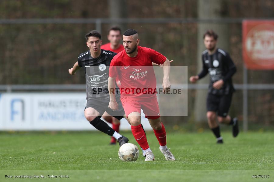 Sportgelände, Seifriedsburg, 13.04.2025, sport, action, BFV, Fussball, 25. Spieltag, Kreisliga Würzburg Gr. 2, TUS, FVGS, TuS Frammersbach II, FV Gemünden/Seifriedsburg - Bild-ID: 2478337 Sportgelände, Seifriedsburg, 13.04.2025, sport, action, BFV, Fussball, 25. Spieltag, Kreisliga Würzburg Gr. 2, TUS, FVGS, TuS Frammersbach II, FV Gemünden/Seifriedsburg - Bild-ID: 2478337