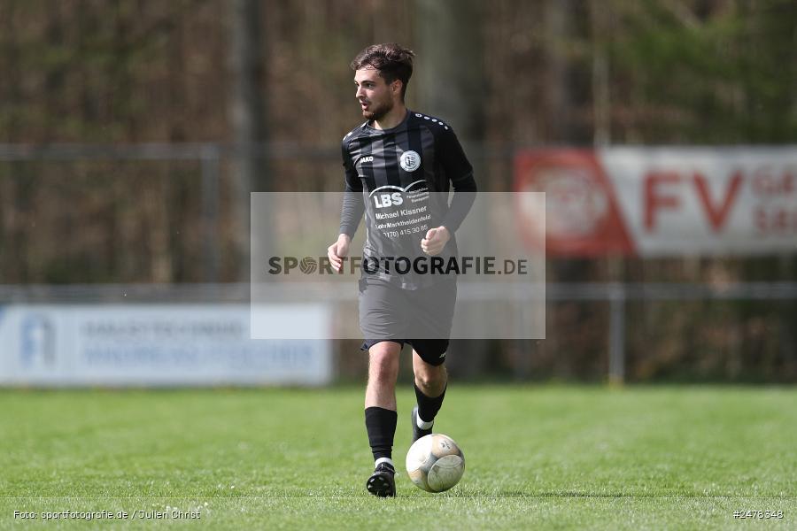 Sportgelände, Seifriedsburg, 13.04.2025, sport, action, BFV, Fussball, 25. Spieltag, Kreisliga Würzburg Gr. 2, TUS, FVGS, TuS Frammersbach II, FV Gemünden/Seifriedsburg - Bild-ID: 2478348 Sportgelände, Seifriedsburg, 13.04.2025, sport, action, BFV, Fussball, 25. Spieltag, Kreisliga Würzburg Gr. 2, TUS, FVGS, TuS Frammersbach II, FV Gemünden/Seifriedsburg - Bild-ID: 2478348
