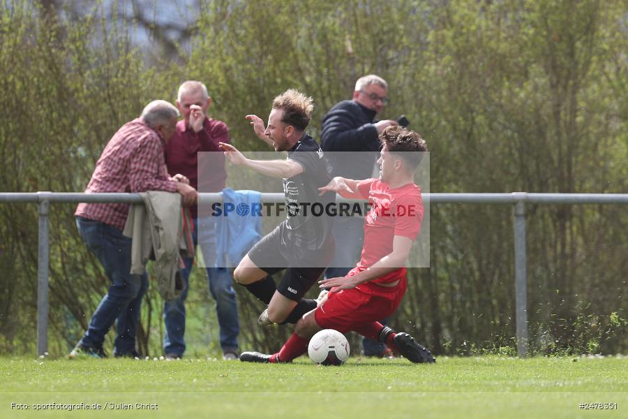 Sportgelände, Seifriedsburg, 13.04.2025, sport, action, BFV, Fussball, 25. Spieltag, Kreisliga Würzburg Gr. 2, TUS, FVGS, TuS Frammersbach II, FV Gemünden/Seifriedsburg - Bild-ID: 2478351 Sportgelände, Seifriedsburg, 13.04.2025, sport, action, BFV, Fussball, 25. Spieltag, Kreisliga Würzburg Gr. 2, TUS, FVGS, TuS Frammersbach II, FV Gemünden/Seifriedsburg - Bild-ID: 2478351