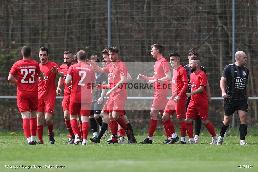 Sportgelände, Seifriedsburg, 13.04.2025, sport, action, BFV, Fussball, 25. Spieltag, Kreisliga Würzburg Gr. 2, TUS, FVGS, TuS Frammersbach II, FV Gemünden/Seifriedsburg - Bild-ID: 2478354 Sportgelände, Seifriedsburg, 13.04.2025, sport, action, BFV, Fussball, 25. Spieltag, Kreisliga Würzburg Gr. 2, TUS, FVGS, TuS Frammersbach II, FV Gemünden/Seifriedsburg - Bild-ID: 2478354