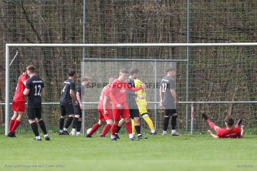 sport, action, TuS Frammersbach II, TUS, Sportgelände, Seifriedsburg, Kreisliga Würzburg Gr. 2, Fussball, FVGS, FV Gemünden/Seifriedsburg, BFV, 25. Spieltag, 13.04.2025 - Bild-ID: 2478402 sport, action, TuS Frammersbach II, TUS, Sportgelände, Seifriedsburg, Kreisliga Würzburg Gr. 2, Fussball, FVGS, FV Gemünden/Seifriedsburg, BFV, 25. Spieltag, 13.04.2025 - Bild-ID: 2478402