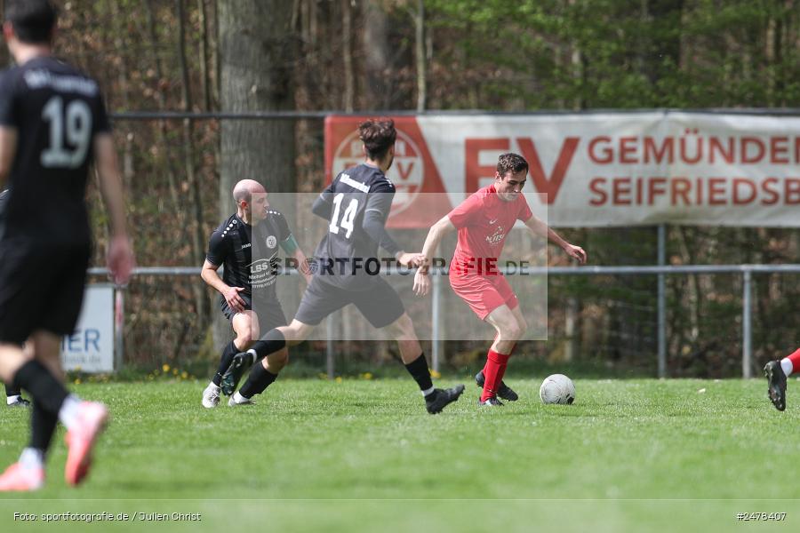 sport, action, TuS Frammersbach II, TUS, Sportgelände, Seifriedsburg, Kreisliga Würzburg Gr. 2, Fussball, FVGS, FV Gemünden/Seifriedsburg, BFV, 25. Spieltag, 13.04.2025 - Bild-ID: 2478407 sport, action, TuS Frammersbach II, TUS, Sportgelände, Seifriedsburg, Kreisliga Würzburg Gr. 2, Fussball, FVGS, FV Gemünden/Seifriedsburg, BFV, 25. Spieltag, 13.04.2025 - Bild-ID: 2478407
