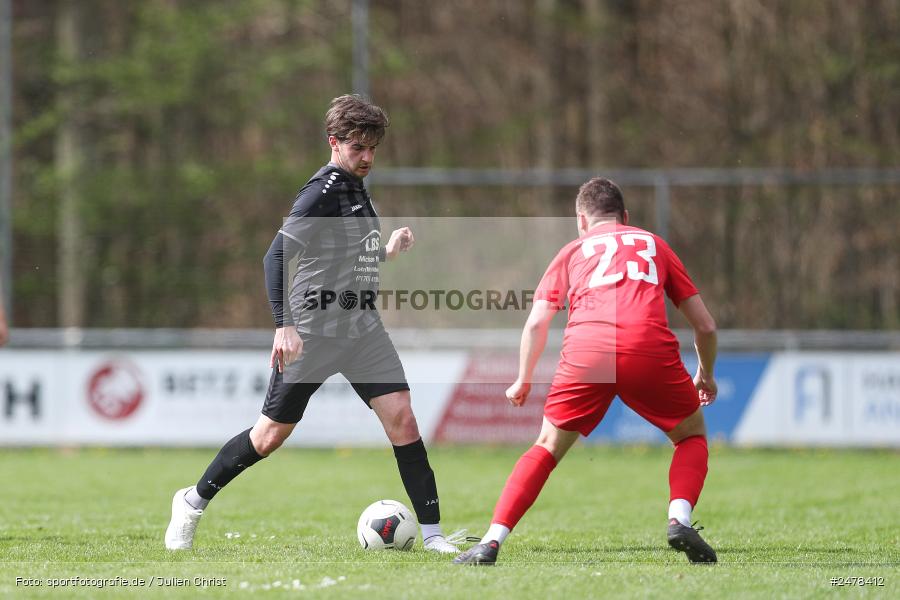 sport, action, TuS Frammersbach II, TUS, Sportgelände, Seifriedsburg, Kreisliga Würzburg Gr. 2, Fussball, FVGS, FV Gemünden/Seifriedsburg, BFV, 25. Spieltag, 13.04.2025 - Bild-ID: 2478412 sport, action, TuS Frammersbach II, TUS, Sportgelände, Seifriedsburg, Kreisliga Würzburg Gr. 2, Fussball, FVGS, FV Gemünden/Seifriedsburg, BFV, 25. Spieltag, 13.04.2025 - Bild-ID: 2478412