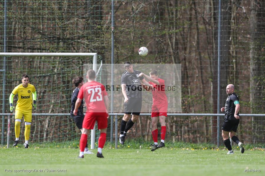 sport, action, TuS Frammersbach II, TUS, Sportgelände, Seifriedsburg, Kreisliga Würzburg Gr. 2, Fussball, FVGS, FV Gemünden/Seifriedsburg, BFV, 25. Spieltag, 13.04.2025 - Bild-ID: 2478418 sport, action, TuS Frammersbach II, TUS, Sportgelände, Seifriedsburg, Kreisliga Würzburg Gr. 2, Fussball, FVGS, FV Gemünden/Seifriedsburg, BFV, 25. Spieltag, 13.04.2025 - Bild-ID: 2478418