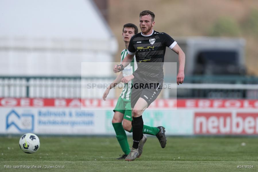 sport, action, Sportgelände, Kreisklasse Würzburg Gr. 3, Gössenheim, Fussball, FCG, FC Gössenheim, BSC Aura, BFV, BCA, 25. Spieltag, 13.04.2025 - Bild-ID: 2478559