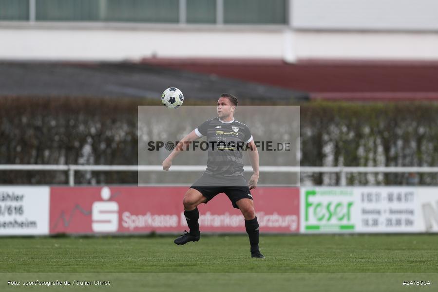 sport, action, Sportgelände, Kreisklasse Würzburg Gr. 3, Gössenheim, Fussball, FCG, FC Gössenheim, BSC Aura, BFV, BCA, 25. Spieltag, 13.04.2025 - Bild-ID: 2478564