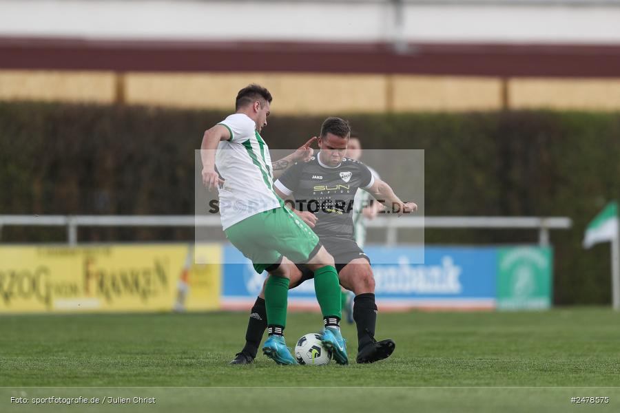sport, action, Sportgelände, Kreisklasse Würzburg Gr. 3, Gössenheim, Fussball, FCG, FC Gössenheim, BSC Aura, BFV, BCA, 25. Spieltag, 13.04.2025 - Bild-ID: 2478575