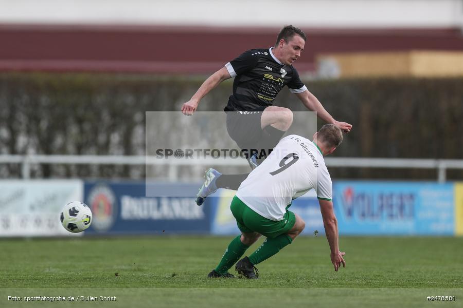 sport, action, Sportgelände, Kreisklasse Würzburg Gr. 3, Gössenheim, Fussball, FCG, FC Gössenheim, BSC Aura, BFV, BCA, 25. Spieltag, 13.04.2025 - Bild-ID: 2478581