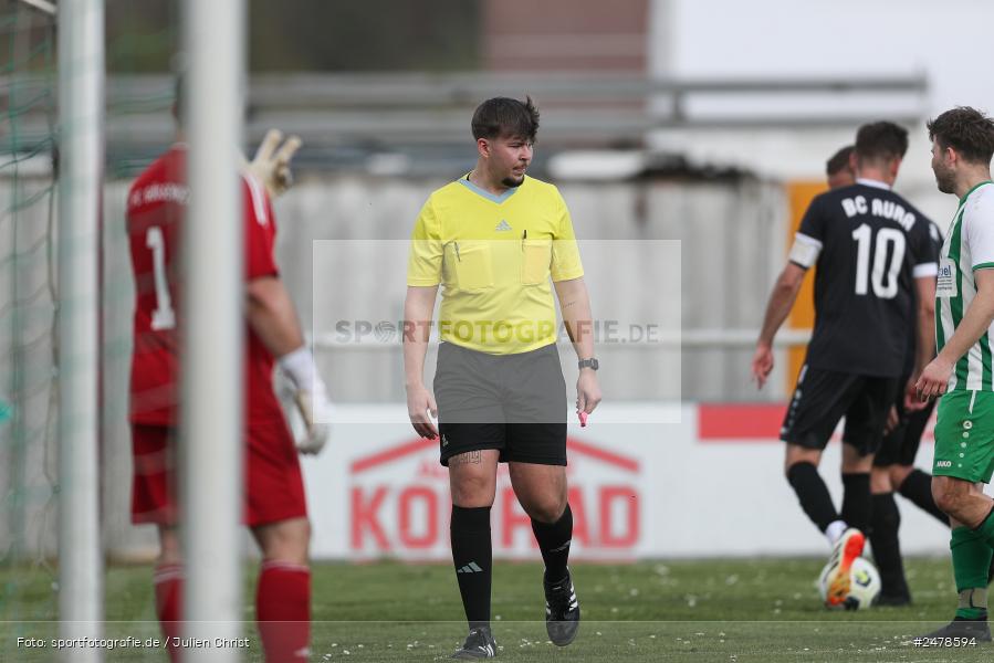sport, action, Sportgelände, Kreisklasse Würzburg Gr. 3, Gössenheim, Fussball, FCG, FC Gössenheim, BSC Aura, BFV, BCA, 25. Spieltag, 13.04.2025 - Bild-ID: 2478594