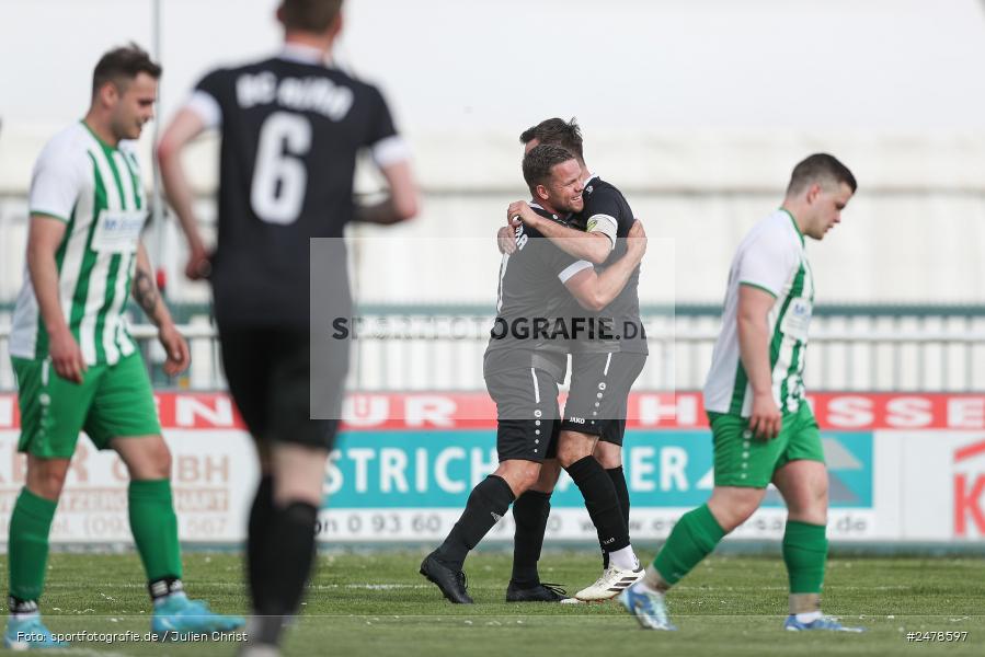 sport, action, Sportgelände, Kreisklasse Würzburg Gr. 3, Gössenheim, Fussball, FCG, FC Gössenheim, BSC Aura, BFV, BCA, 25. Spieltag, 13.04.2025 - Bild-ID: 2478597
