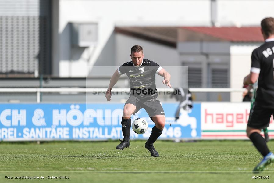 sport, action, Sportgelände, Kreisklasse Würzburg Gr. 3, Gössenheim, Fussball, FCG, FC Gössenheim, BSC Aura, BFV, BCA, 25. Spieltag, 13.04.2025 - Bild-ID: 2478605